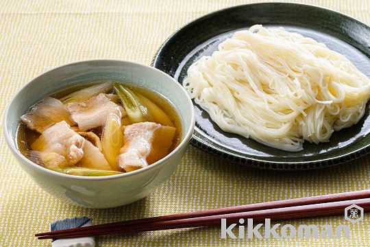 肉だしつけそうめん