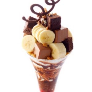 Banana Chocolate Parfait