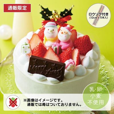 アレルギー対応クリスマスケーキ