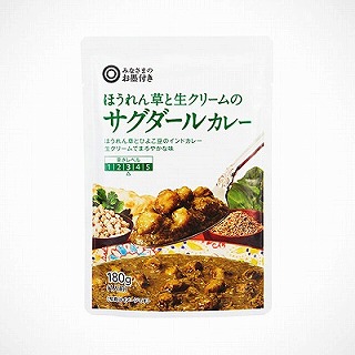 ほうれん草と生クリームのサグダールカレー